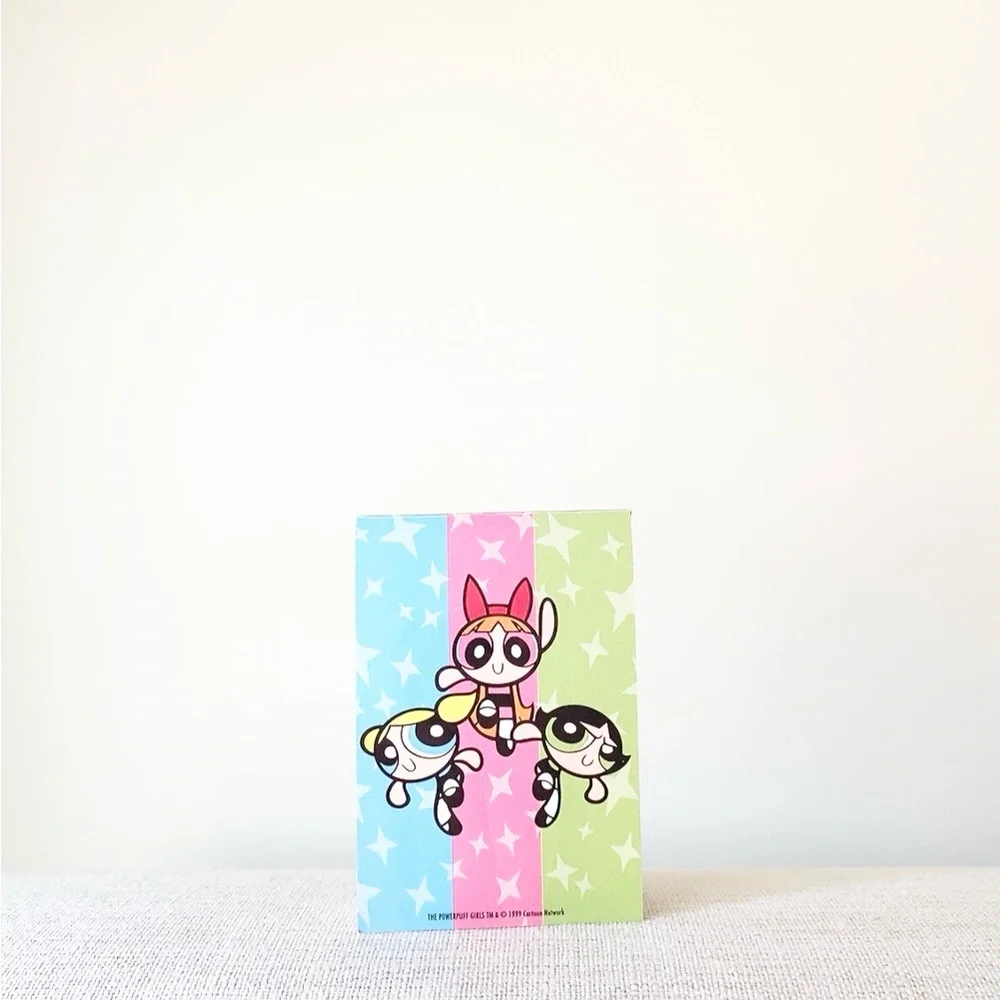 Vintage 1999 Powerpuff Girls Notepad